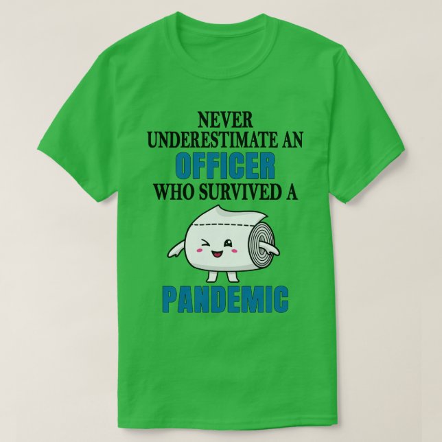 Cool Officer Paramedic T-Shirt (Design Front)