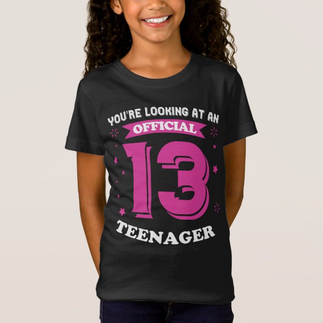 Cool Official Teenager Thir-TEEN Shirt (Front)