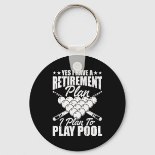 Cool Ol Design For Men Women Billiards Lover Ol Pl Key Ring