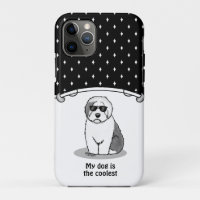 Cool Old English Sheepdog (Grey 1) Cute Funny