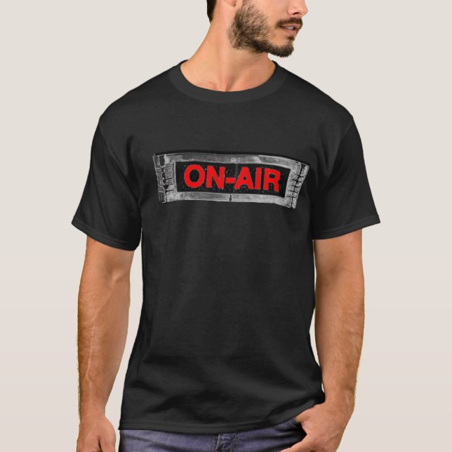 Cool On-Air DJ / Broadcasting Shirt (Front)