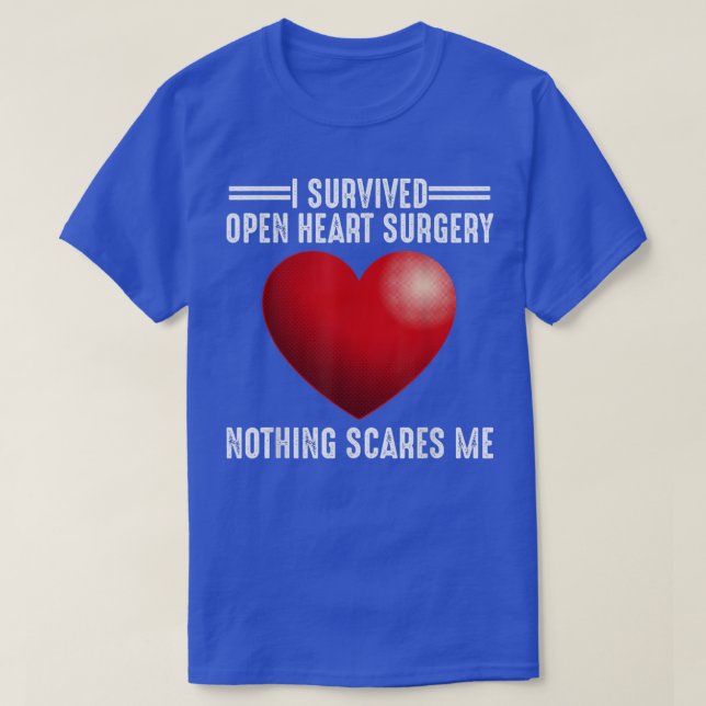 Cool Open Heart Surgery Art Men Women Transplant S T-Shirt (Design Front)