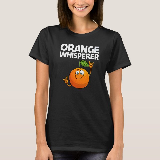 Cool Orange For Men Women Tropical Fruit Citrus Da T-Shirt (Front)