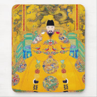 Cool oriental classic chinese woodcut emperor art