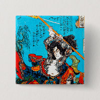 Cool oriental japanese Ancient Samurai Warrior Jo
