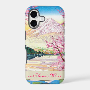 Cool oriental japanese Fuji spring cherry tree