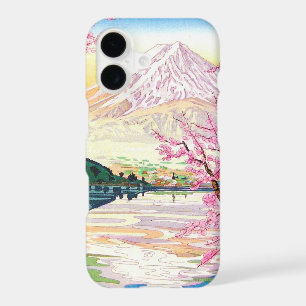 Cool oriental japanese Fuji spring cherry tree art