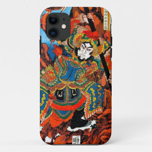 Cool oriental japanese legendary hero Samurai art iPhone 11 Case