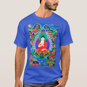 Cool oriental mandala Mahavairocana vibrant god T-Shirt