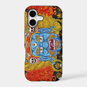 Cool oriental tibetan thangka demon tattoo art