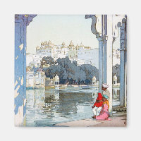 Cool oriental Yoshida Hiroshi udaipur Palace art