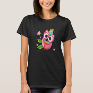 Cool Owl Birthday Owl For Men Women Kids T-Shirt