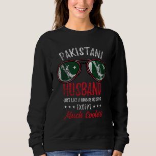 Cool Pakistani Husband Sunglasses Pakistani Family Sweatshirt
