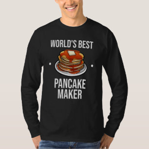 Cool Pancake For Men Women Pancake Maker Breakfast T-Shirt