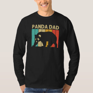 Cool Panda For Dad Father Panda Bear Animal  Zooke T-Shirt