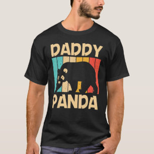 Cool Panda For Men Dad Panda Bear Animal  Zookeepe T-Shirt