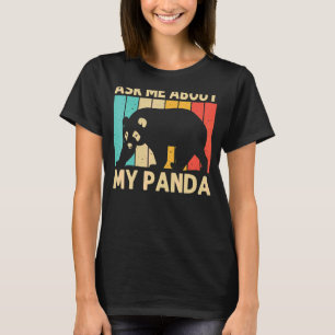 Cool Panda For Men Women Panda Bear Animal Zooke T-Shirt