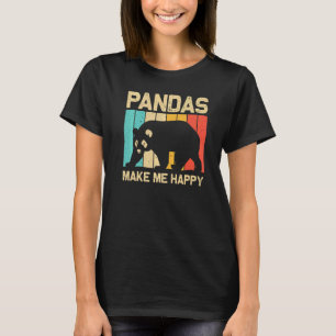 Cool Panda For Men Women Panda Bear Animal Zookee T-Shirt