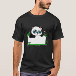 Cool Panda Funny Panda Bear In Sunglasses T-Shirt