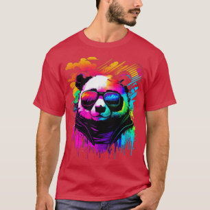 Cool Panda with sunglasses Graphic T-Shirt
