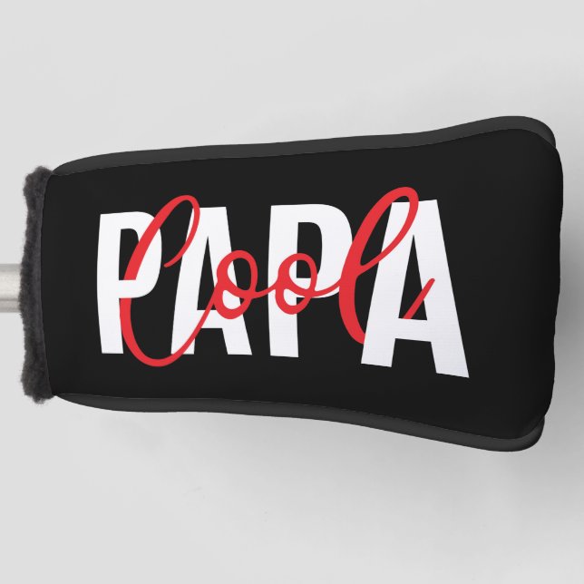 Cool Papa Golf Head Cover (Front)