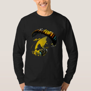 Cool paraglider in fast paced action T-Shirt