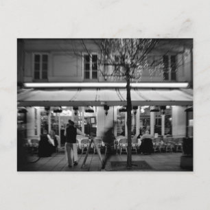 Cool Parisian lifestyle and culture Postcard