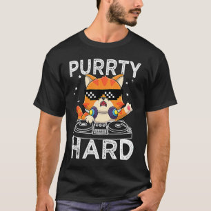Cool Party DJ Cat T-Shirt