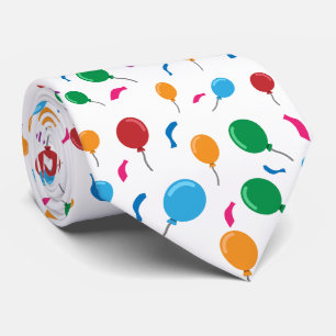 cool Party tiled balloon pattern Tie