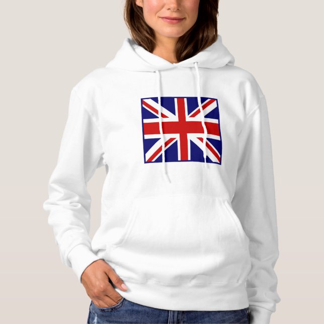 Cool Patriotic Union Jack Hoodie (Front)