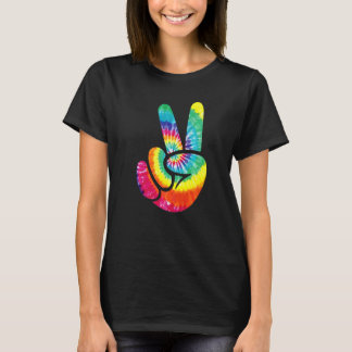 Cool Peace Hand Sign Tie Dye Kindness For Boys And T-Shirt