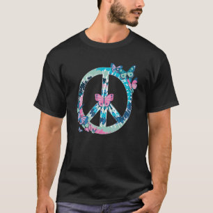 Cool Peace Hand Tie Dye Apparel Tie Dye Men Women  T-Shirt