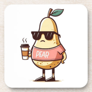 Cool pear coaster