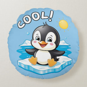 Cool! , Penguin Round Cushion