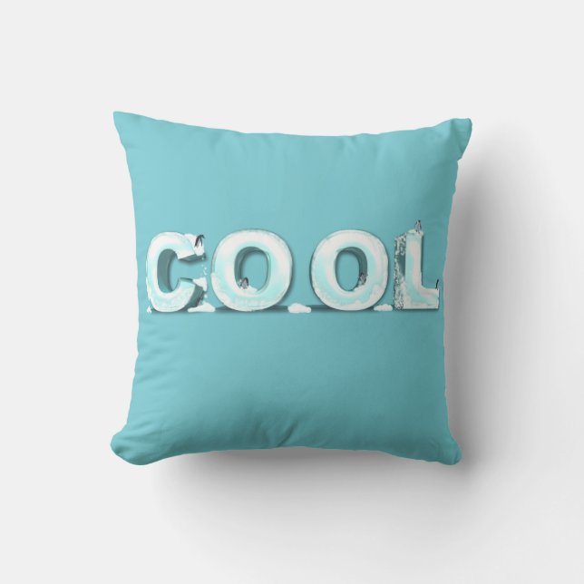 Cool Penguins Cushion (Front)