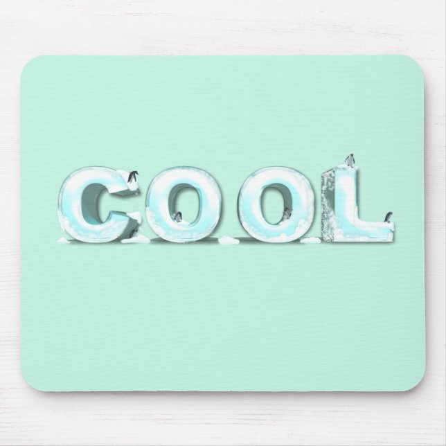 Cool Penguins Mouse Pad (Front)