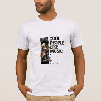 Cool People Like Music – Premium Graphic Tee