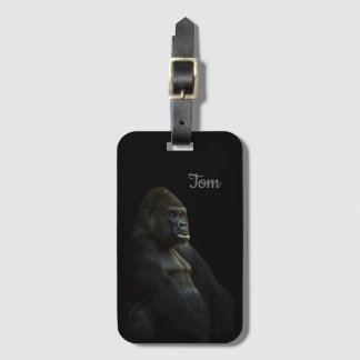 Cool Perfect Great Black Monkey Luggage Tag