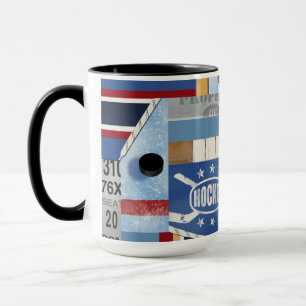 Cool Personalised Ice Hockey Fan/Player Mug