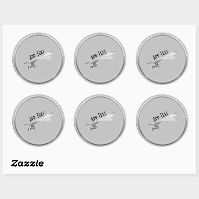 Cool Personalised Skateboarding Sticker (Sheet)