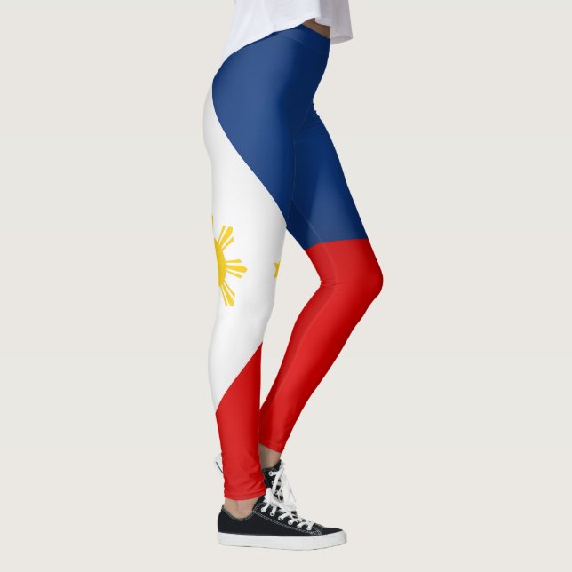 Cool Philippines Flag Fashion Leggings (Right)