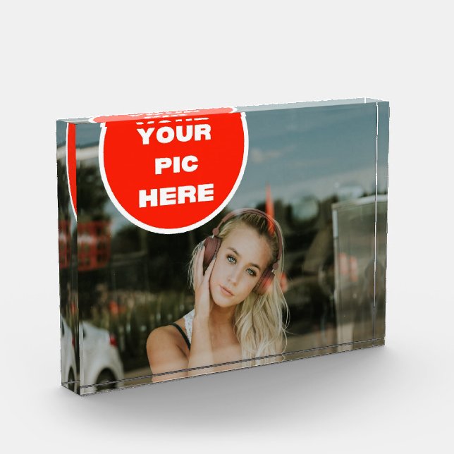 Cool! Photo Block - Personalised (Left)