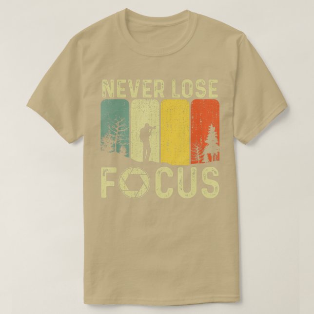 Cool Photography Art For Men Women Photographer Ca T-Shirt (Design Front)