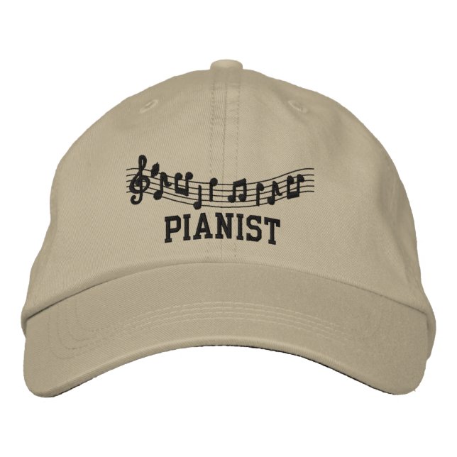 Cool Pianist Cap (Front)