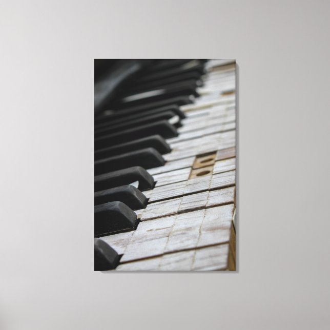 Cool Piano Canvas Print (Front)