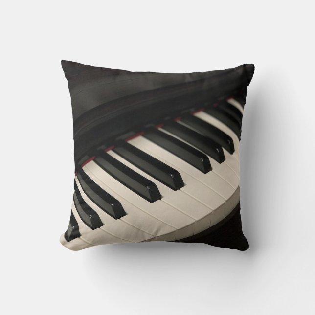 Cool Piano Design Cushion (Front)