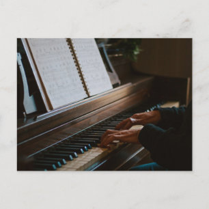 Cool Piano Postcard