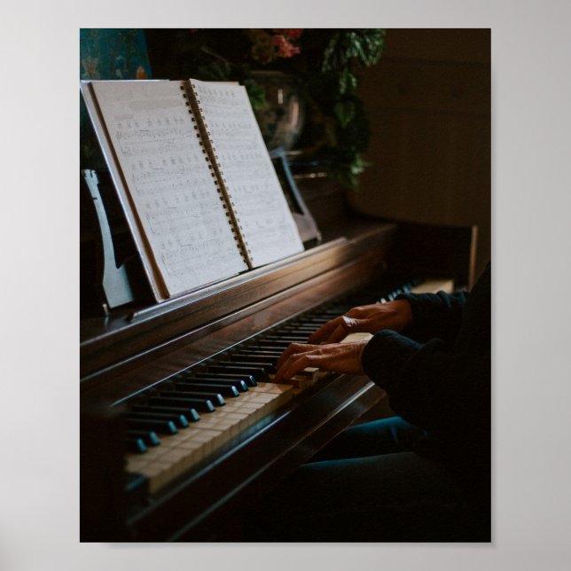 Cool Piano Poster (Front)