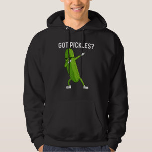 Cool Pickle For Men Women Big Dill Cucumber Vegeta Hoodie
