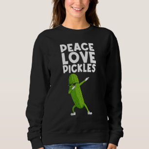 Cool Pickle For Men Women Big Dill Cucumber Vegeta Sweatshirt